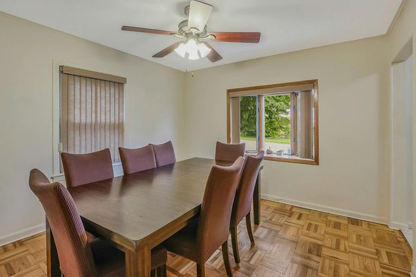 Dining room, Interior, Wood Texture Flooring