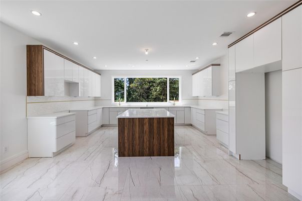Interior, Kitchen, Marble, Recessed Lighting