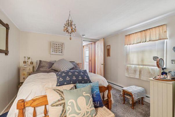 Bedroom, Chandelier, Interior