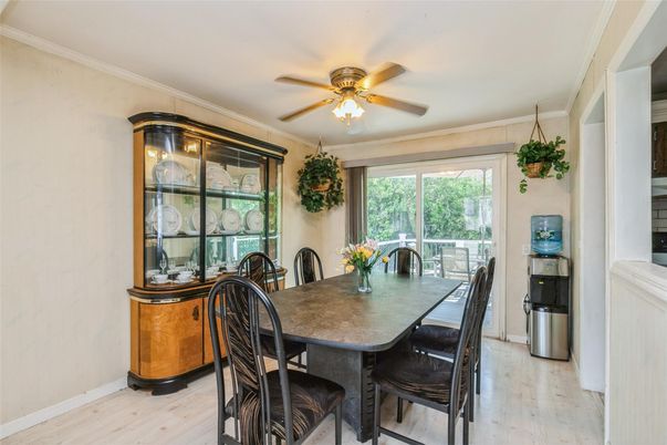 Dining room, Interior, Wood Texture Flooring