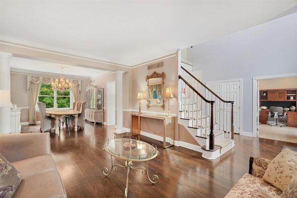 Chandelier, Dining room, Interior, Living room, Wood Texture Flooring
