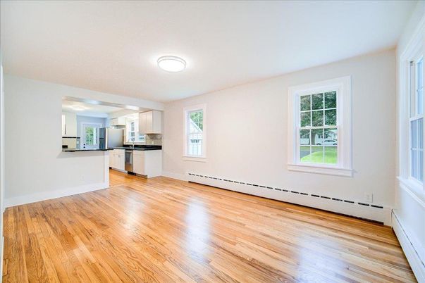 Empty room, Interior, Kitchen, Wood Texture Flooring