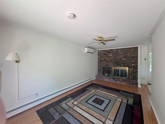 Fireplace, Interior, Stone Walls, Wood Texture Flooring