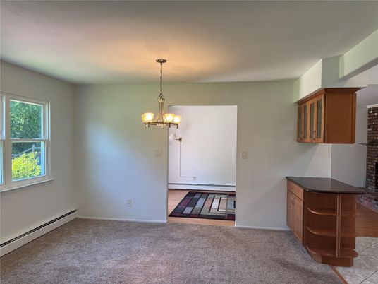 Chandelier, Empty room, Interior