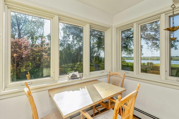 Dining room, Interior, Sun Room, Water