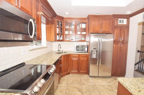 Interior, Kitchen, Recessed Lighting, Stainless Steel Appliances