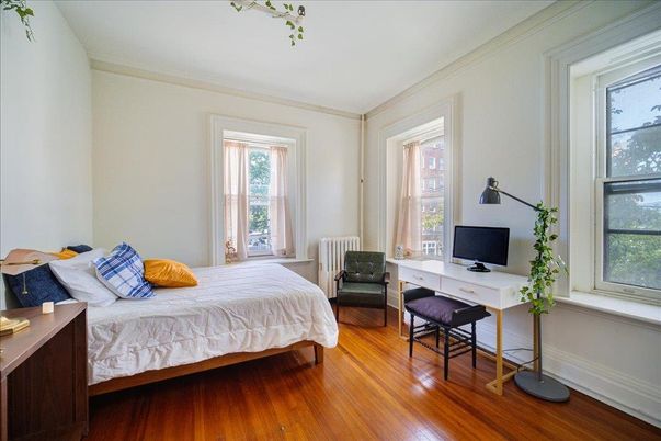 Bedroom, Home Office, Interior, Wood Texture Flooring