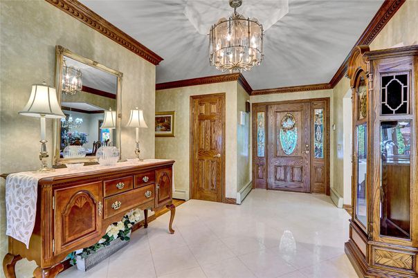 Bathroom, Chandelier, Interior