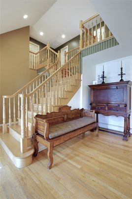 Interior, Recessed Lighting, Wood Texture Flooring