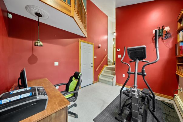 Fitness Equipment, Home Office, Interior, Pendant Lights