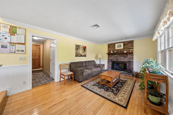Fireplace, Interior, Living room, Wood Texture Flooring