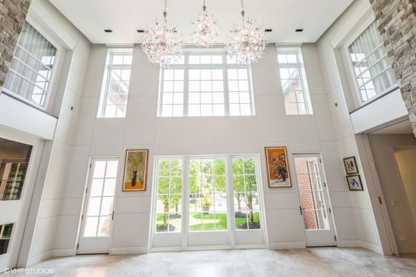 Chandelier, Interior, Recessed Lighting