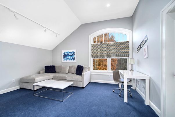 Home Office, Interior, Recessed Lighting
