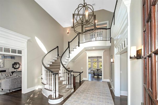 Chandelier, Interior, Wood Texture Flooring