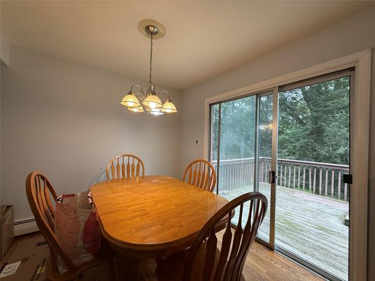 Chandelier, Dining room, Interior, Pendant Lights, Wood Texture Flooring