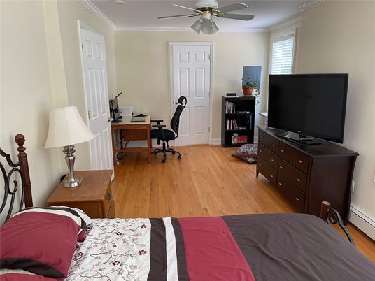 Bedroom, Home Office, Interior, Wood Texture Flooring