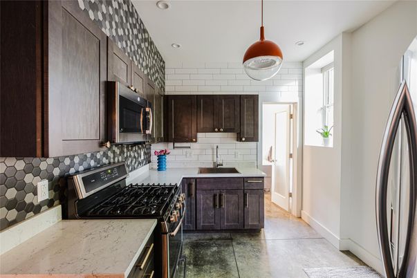 Interior, Kitchen, Pendant Lights, Recessed Lighting