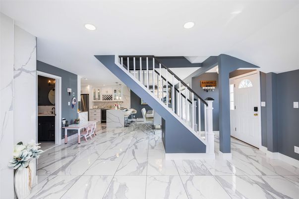 Interior, Marble, Recessed Lighting