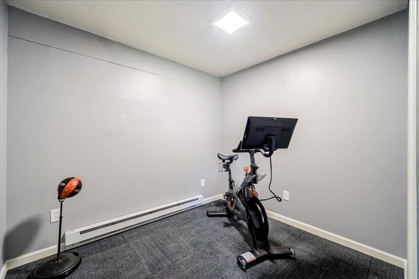 Fitness Equipment, Interior, Recessed Lighting