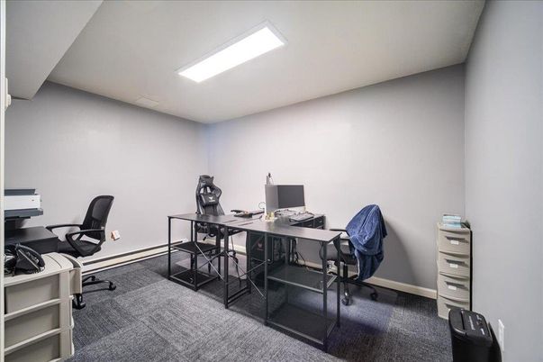 Home Office, Interior, Recessed Lighting