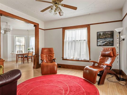 Dining room, Interior, Wood Texture Flooring