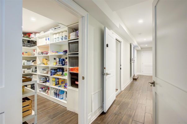Interior, Recessed Lighting, Walk-in Closets, Wood Texture Flooring