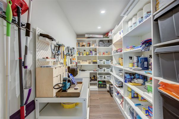 Interior, Recessed Lighting, Walk-in Closets, Wood Texture Flooring