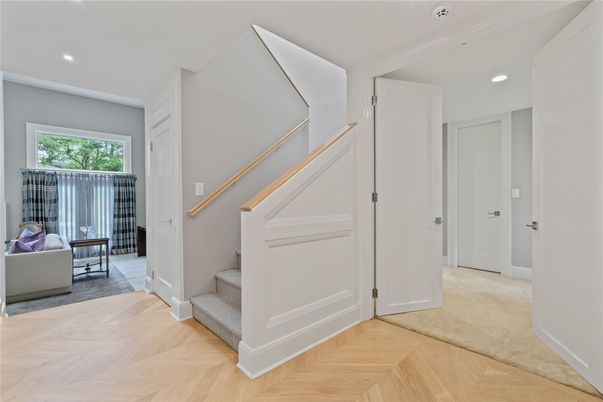Interior, Recessed Lighting, Wood Texture Flooring