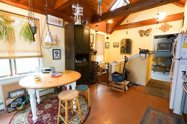Interior, Pendant Lights, Wooden Beams
