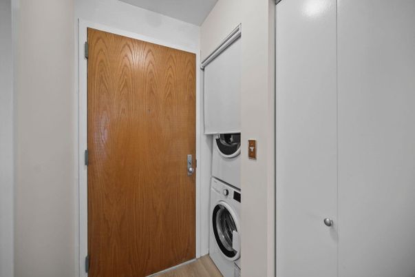 Interior, Utility Closets, Washer, Wood Texture Flooring