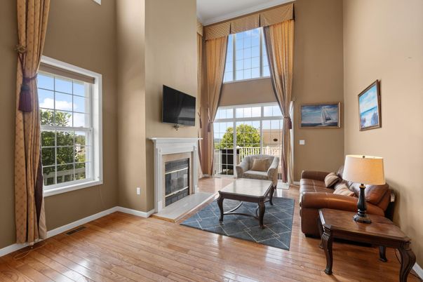Fireplace, Interior, Living room, Wood Texture Flooring