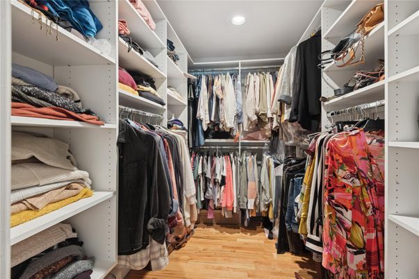 Interior, Recessed Lighting, Walk-in Closets, Wood Texture Flooring