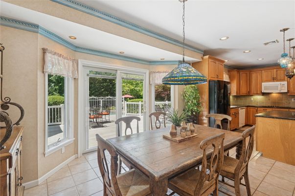 Dining room, Interior, Kitchen, Pendant Lights, Recessed Lighting