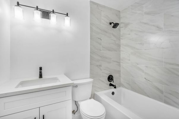Bathroom, Interior, Marble Walls