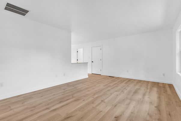 Empty room, Interior, Wood Texture Flooring