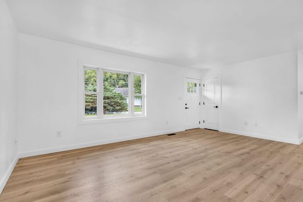 Empty room, Interior, Wood Texture Flooring