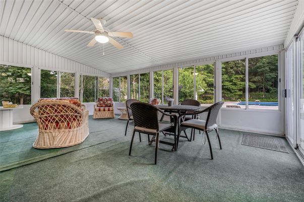 Dining room, Interior, Sun Room