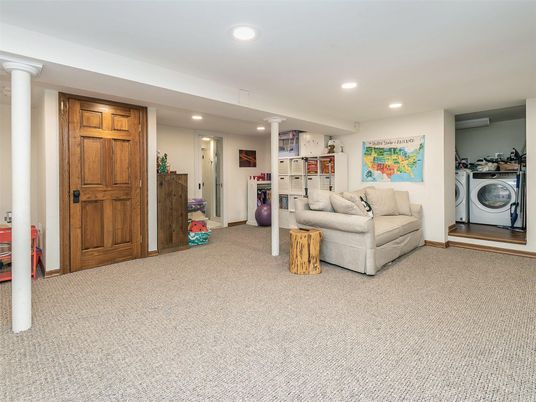 Interior, Recessed Lighting, Utility Closets, Washer