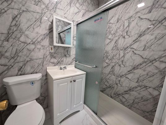 Bathroom, Glass Shower, Interior, Marble, Marble Walls