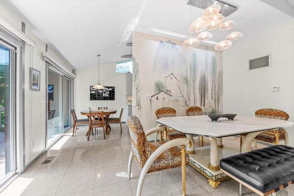 Dining room, Interior, Pendant Lights