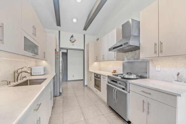 Interior, Kitchen, Recessed Lighting, Stainless Steel Appliances