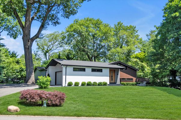 Attached, Backyard, Detached Garage, Exterior, Facade, Ranch