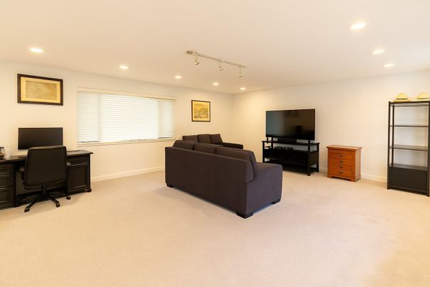 Home Office, Interior, Living room, Recessed Lighting