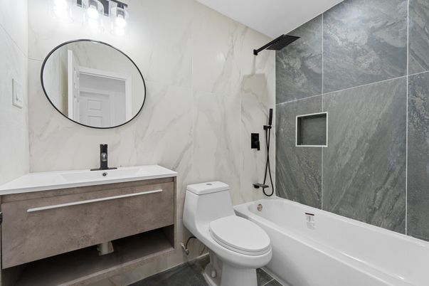 Bathroom, Interior, Marble Walls