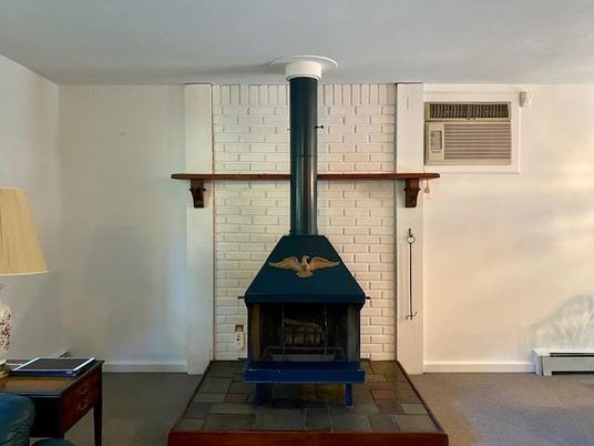 Fireplace, Interior, Stone Walls