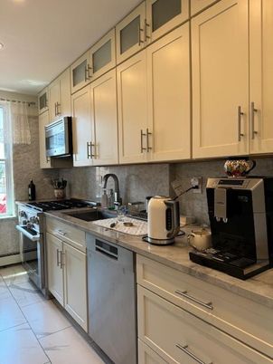 Interior, Kitchen, Marble, Recessed Lighting