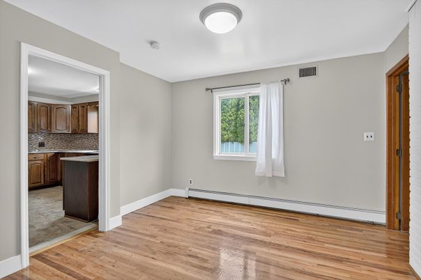 Empty room, Interior, Kitchen, Wood Texture Flooring