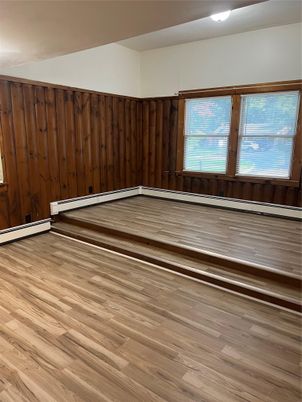 Empty room, Interior, Wood Texture Flooring, Wooden Walls
