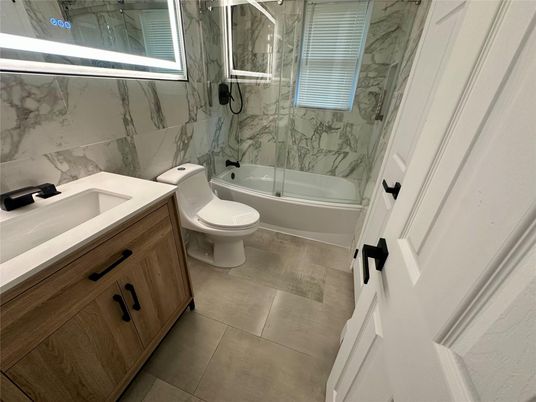 Bathroom, Glass Shower, Interior, Marble Walls