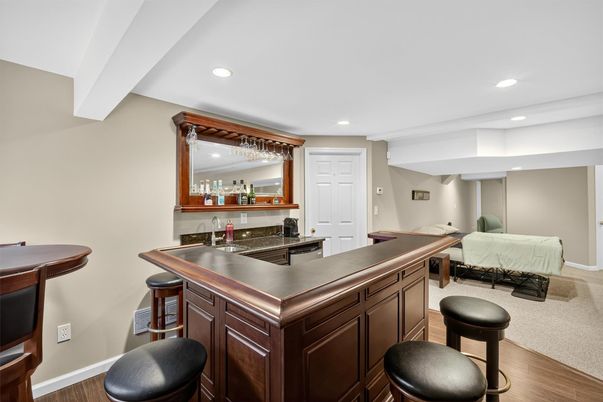 Interior, Recessed Lighting, Wood Texture Flooring